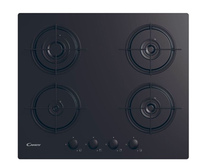 Изображение Candy CVW6BB Black Built-in 60 cm Gas 4 zone(s)