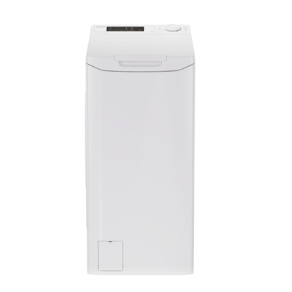 Изображение Candy Washing Machine | TCA063D3-S | Energy efficiency class C | Top loading | Washing capacity 6 kg | 1000 RPM | Depth 60 cm | Width 41 cm | Display | Digit | White