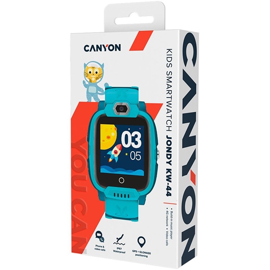 Picture of Canyon CANYON kids watch Jondy KW-44 4G Camera GPS Music Green