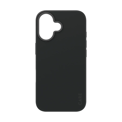Attēls no CARE Fashionable Case | Back cover | Apple | iPhone 16 | Recycled plastic | Black | MagSafe