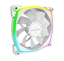 Picture of CASE FAN 120MM/RX120 PWM WHITE 3 IN 1 MONTECH