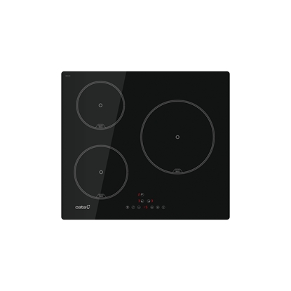 Picture of CATA Hob | IB 6403E2 BK | Induction | Number of burners/cooking zones 3 | Touch | Timer | Black