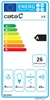 Picture of CATA Hood | VK 6000 WH | Wall mounted | Energy efficiency class A | Width 60 cm | 398 m³/h | Push buttons | CSLED | White