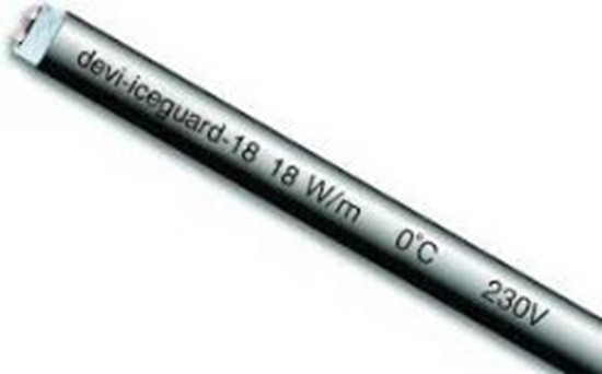 Picture of Caur. apsildes kabelis Pipeguard-18W/m pie 10°C 