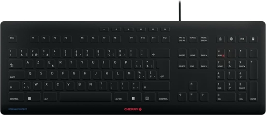 Picture of Cherry JK-8502BE-2 tastatūra Universāls USB AZERTY Beļģijas Melns