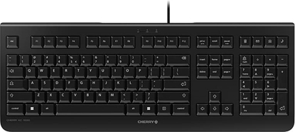 Attēls no Cherry KC 1000 tastatūra Birojs USB QWERTY Amerikāņu angļu valoda Melns