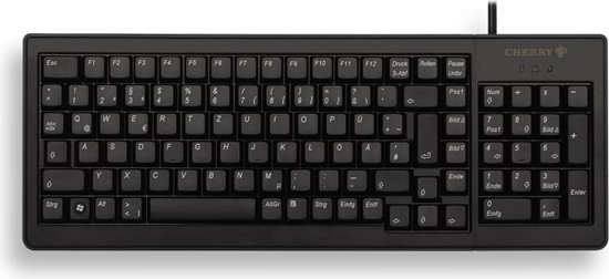Изображение Cherry XS Complete G84-5200 tastatūra Birojs USB QWERTY Amerikāņu angļu valoda Melns