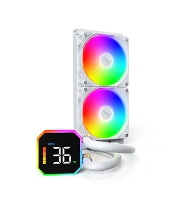 Picture of CPU COOLER MULTI SOCKET WHITE/HYPERFLOW DIGITAL 240 MONTECH