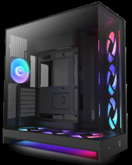 Picture of Datora korpuss NZXT H9 Flow RGB+ Black