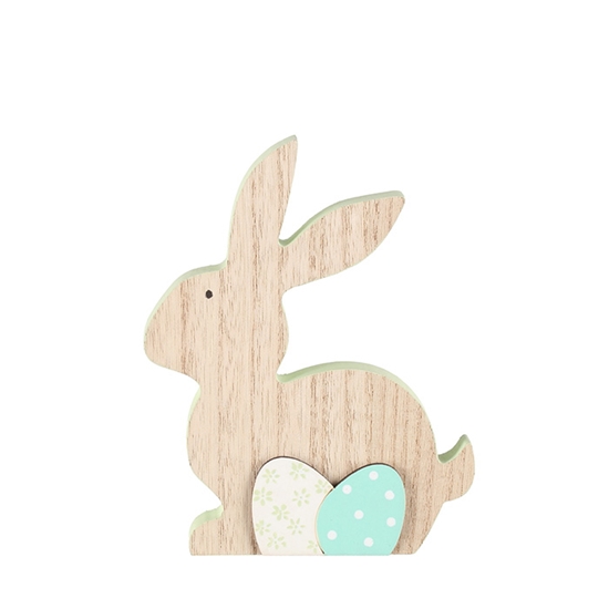 Picture of Dekors Lieldienu Verso Zaķis ar olām 15cm