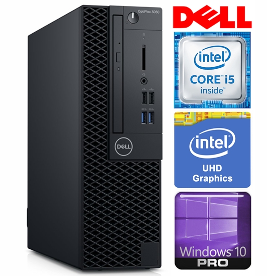 Picture of DELL 3060 SFF i5-8400 16GB 1TB SSD M.2 NVME DVD WIN10Pro