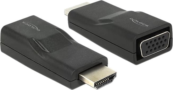 Picture of Delock Adapter HDMI male > VGA female black