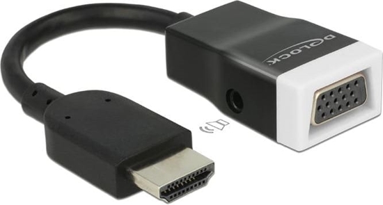 Picture of Delock Adapter HDMI-A male > VGA female with Audio