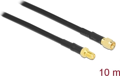 Attēls no Delock Antenna Cable SMA Plug > SMA Jack CFD/RF200 10 m Low Loss