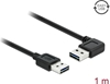 Picture of Delock Cable EASY-USB 2.0 Type-A male > EASY-USB 2.0 Type-A male angled left / right 1 m