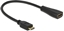 Picture of Delock Cable High Speed HDMI with Ethernet - mini C male > A female