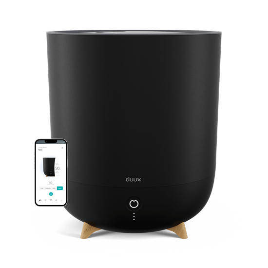 Picture of Duux | Smart Humidifier | Neo | Water tank capacity 5 L | Suitable for rooms up to 50 m² | Ultrasonic | Humidification capacity 500 ml/hr | Black