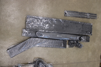 Picture of SALE OUT. | SALE OUT. EDBAK | TR18 | Trolleys & Stands | 60-98 " | Maximum weight (capacity) 80 kg | DAMAGED PACKAGING, SCARTCHED | Black