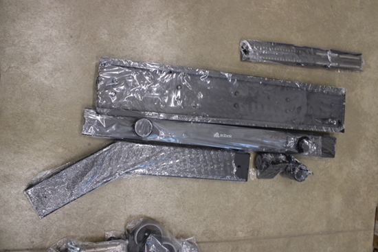 Picture of SALE OUT. | SALE OUT. EDBAK | TR18 | Trolleys & Stands | 60-98 " | Maximum weight (capacity) 80 kg | DAMAGED PACKAGING, SCARTCHED | Black