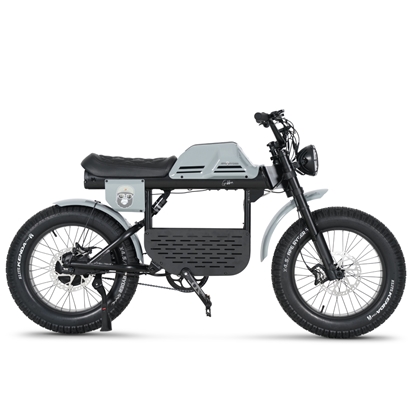 Picture of Elektriskais velosipēds APE RYDER 20 GIBBON Nardo pelēks