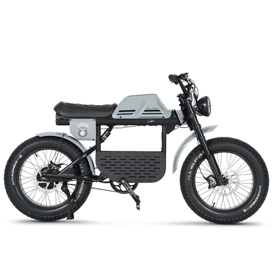 Изображение Elektriskais velosipēds APE RYDER 20 GIBBON Nardo pelēks