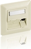 Picture of Equip 3-Port German Faceplate, Pure White