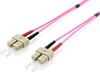 Picture of Equip SC/SC Fiber Optic Patch Cable, OM4, 10m