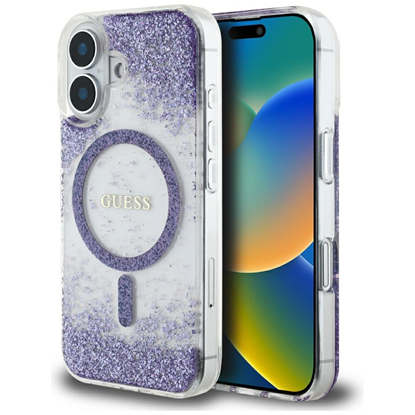 Attēls no Etui Guess HC Resin Bottom Glitter do     iPhone 1