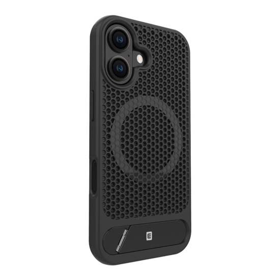 Изображение Evelatus Apple iPhone 17 Premium Case Magsafe With Stand Plastic Black