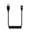 Picture of Evelatus Evelatus AutoSpring Coiled Cable USB A to USB C connector 1.2M Black