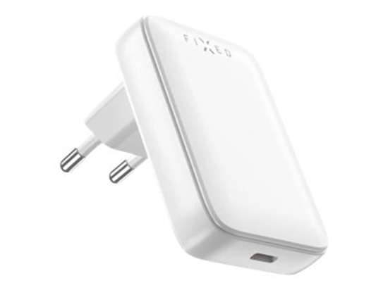 Picture of adowarka Fixed FIXED Slim GaN Travel Charger - adowarka GaN USB-C z Power Delivery 30W biaa - Gwarancja bezpieczestwa. Proste raty. Bezpatna wysyka od 170 z.