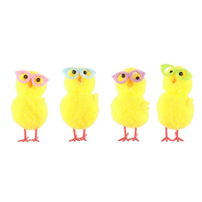 Attēls no Fl.dekors Lieldienu Verso Cālīši 4gab.