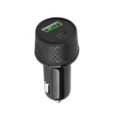 Attēls no Forever LA-04 USB / USB-C Car Charger 45W