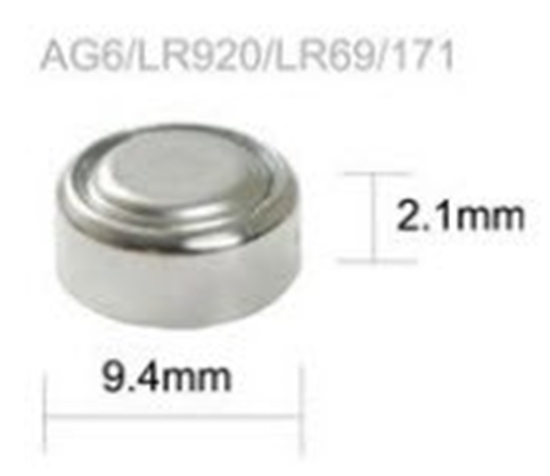 Picture of G6 baterija Vinnic Alkaline LR921/SR920/371 bez iepakojuma 1gb.