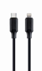 Изображение Gembird USB Type-C Male - 8-pin Male 1.5m Black