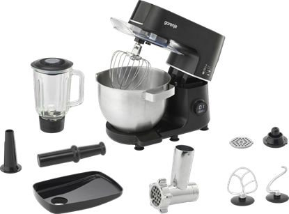 Picture of Gorenje | Kitchen Machine | MMC1000SCB | 1000 W | Number of speeds 12 | Bowl capacity 6 L