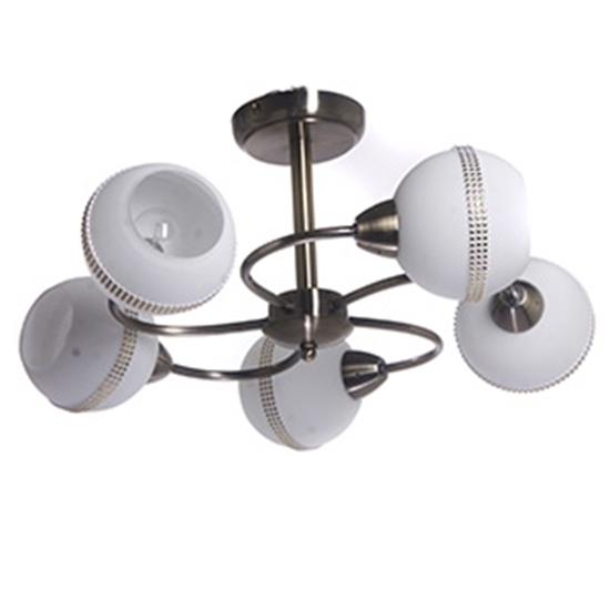 Picture of Gr.l.-PATRICK 5x40W E14 bronza