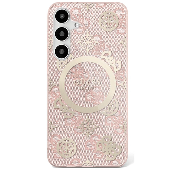 Изображение Guess 4G Background Gold Electroplated Peony Patte