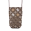 Picture of Guess 4G Peony Universal Phone Pouch Brown Multicolor