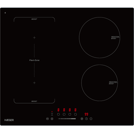 Picture of Haeger IH-004.001A Flexi Boost 7200 Induction hob 7200W