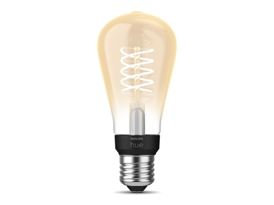 Picture of Hue W 7.2W Filament ST64 E27 | E27 | 7 W | Soft white 2100K | Bluetooth and Zigbee