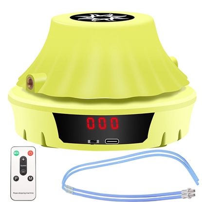 Attēls no Interaktīva lēciena virve ar tālvadības pulti apgriezienu skaitīšanai