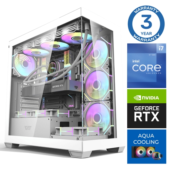 Picture of INTOP AQUA i7-14700F 16GB DDR5 1TB SSD M.2 NVME RTX5060 8GB no-OS