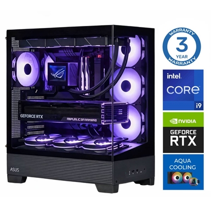 Attēls no INTOP AQUA i9-14900KF 32GB DDR5 1TB SSD M.2 NVME RTX5070 12GB no-OS