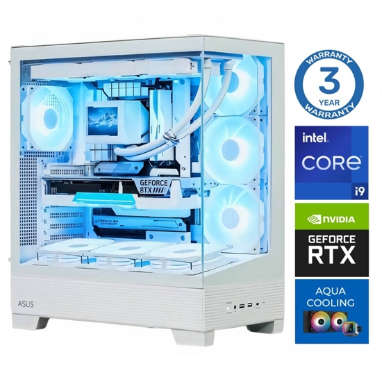 Picture of INTOP AQUA i9-14900KF 32GB DDR5 1TB SSD M.2 NVME RTX5080 16GB
 no-OS