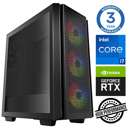 Attēls no INTOP i7-12700F 16GB 1TB SSD M.2 NVME RTX3050 6GB no-OS