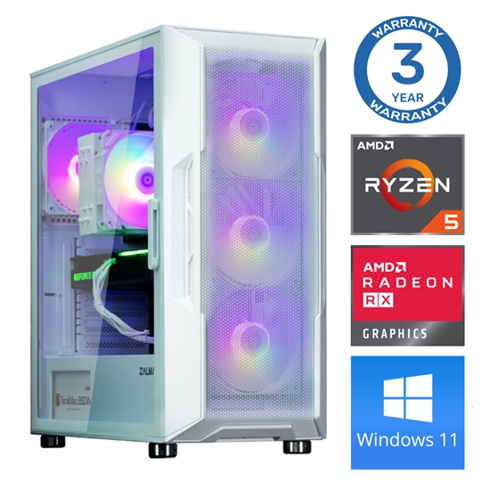 Picture of INTOP Ryzen 5 5500 16GB 500SSD M.2 NVME RX580 8GB WIN11