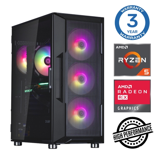 Picture of INTOP Ryzen 5 5500 32GB 1TB SSD M.2 NVME RX580 8GB no-OS