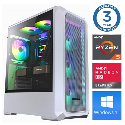 Attēls no INTOP Ryzen 5 5500 32GB 1TB SSD M.2 NVME RX580 8GB WIN11
