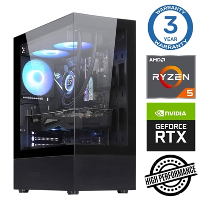 Attēls no INTOP Ryzen 5 5500 32GB 500SSD M.2 NVME RTX5060Ti 8GB no-OS